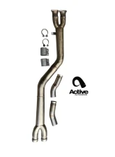 Active Autowerke Single Midpipe with Resonator BMW X3M | X4M 2019+                                     - 11-102R - Image 3