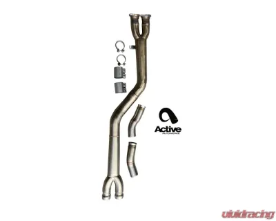 Active Autowerke Single Midpipe with Resonator BMW X3M | X4M 2019+ - 11-102R
