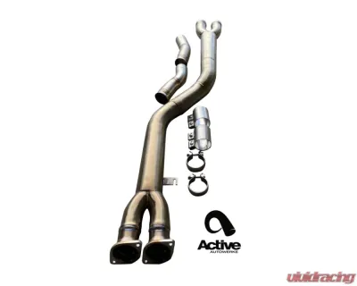 Active Autowerke Single Midpipe with Resonator BMW X3M | X4M 2019+ - 11-102R