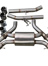 Active Autowerke Valved Axle-Back Rear Exhaust System with Carbon Over Black Chrome Tips (100mm) BMW X3M | X4M 2019+                                     - 11-103CB - Image 2