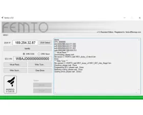 Active Autowerke Femto End User Software Tool BMW F-Series | G-Series 2007-2023