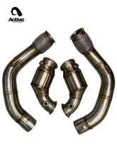 Active Autowerke Catted Downpipes BMW F90 M5 2017+                                     - 11-063 - Image 6