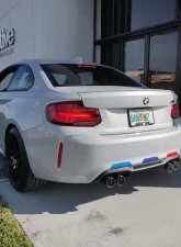 Active Autowerke Signature Exhaust System with Active F-brace BMW F87 M2 Competition 2015-2021                                     - 11-051B - Image 7