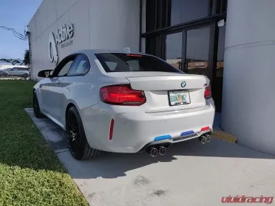 Active Autowerke Signature Exhaust System with Active F-brace BMW F87 M2 Competition 2015-2021 - 11-051B