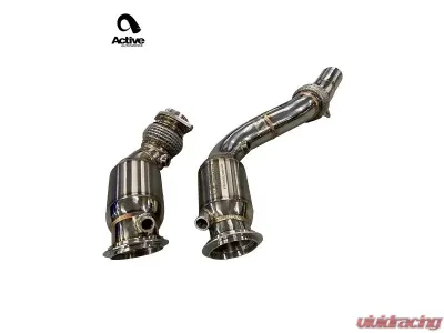 Active Autowerke Downpipes with GESI G Sport Cats BMW F80 M3 | M4 2014-2018 - 11-080