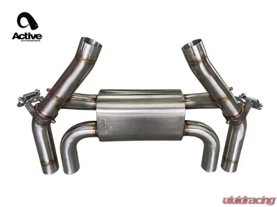 Active Autowerke Valved Rear Axle Back Exhaust BMW F87 M2 Competition 2015-2021 - 11-067