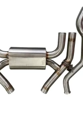 Active Autowerke Valved Rear Axle Back Exhaust BMW F87 M2 Competition 2015-2021                                     - 11-067 - Image 4