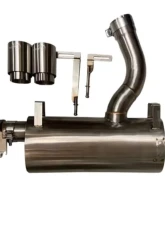 Active Autowerke Valved Rear Exhaust System GEN 2 w/ Carbon Tips BMW F22 M235i 2012-2016                                     - 11-115TC - Image 10