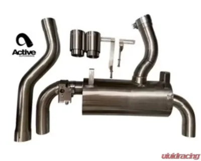 Active Autowerke Valved Rear Exhaust System GEN 2 w/ Carbon Tips BMW F22 M235i 2012-2016 - 11-115TC