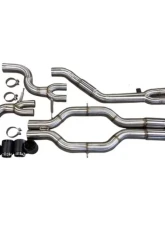 Active Autowerke Race Only Exhaust System GOLIATH w/ Brushed Tips BMW M3 G80 | M4 G82 2021-2024                                     - 11-116 - Image 4