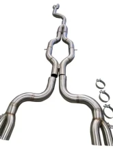 Active Autowerke Race Only Exhaust System GOLIATH w/ Brushed Tips BMW M3 G80 | M4 G82 2021-2024                                     - 11-116 - Image 5