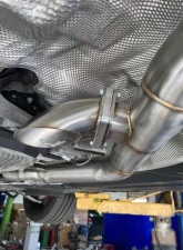 Active Autowerke Race exhaust GOLIATH w/ DUMP - Black Tips BMW M3 G80 | M4 G82 2021-2024                                     - 11-116BD - Image 2