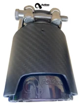 Active Autowerkes Carbon Fiber Over Black Chrome Rear Exhaust Tips BMW F8X M2 | M3 | M4 2015+                                     - 11-044CB - Image 2