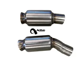 Active Autowerkes Gen 2 Equal Length Mid Pipe with Resonated Pipes BMW M2 Competition S55 3.0L 2016+