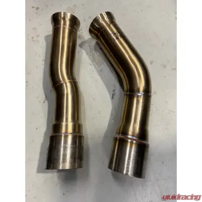 Active Autowerkes Connecting Pipes Equal Length with AWE Switchpath Custom Connection BMW F8X M3 | M4 2014-2024 - 11-076A