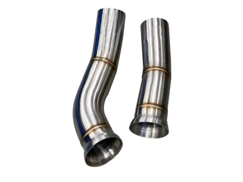 Active Autowerke M2C Double Resonated Connecting Pipes to Active Rear Exhaust BMW M2 Competition 2019+ - 11-088DR