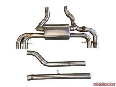 Active Autowerke Valved Rear Exhaust w/ Carbon over Black Chrome Tips BMW M340i | M440i 2019-2024 - 11-089CB