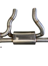 Active Autowerke Valved Rear Exhaust w/ Carbon over Black Chrome Tips BMW M340i | M440i 2019-2024                                     - 11-089CB - Image 2