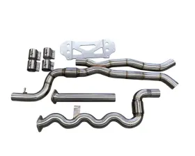 Active Autowerkes Gen 2 Signature Equal Length Mid-Pipe with Additional Resonator BMW G87 M2 M2 S58 3.0L 2023+