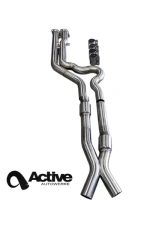 Active Autowerkes Signature Equal Length Midpipe BMW X3M | X4M S58 3.0L 2020+                                     - 11-121G2 - Image 2