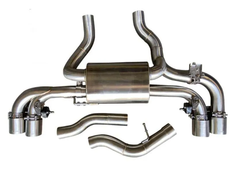 Active Autowerke Valved Rear Exhaust w/ Black Tips BMW M240i 2019-2024 - 11-125B