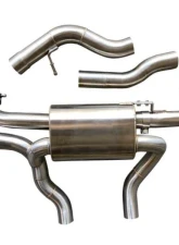 Active Autowerke Valved Rear Exhaust for BMW M240i 2019-2024 with Carbon Black Chrome Tips                                     - 11-125CB - Image 2