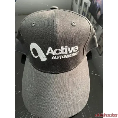 Active Autowerkes 6-Panel Black Snapback Hat - 19-003