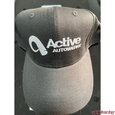 Active Autowerkes 6-Panel Black Snapback Hat - 19-003