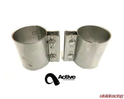 Active Autowerke G8X Exhaust Torca Clamps Pair BMW 2019+ - 11-101TP