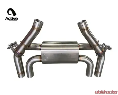 Active Autowerke Valved Rear Axle-back Exhaust for BMW F87 M2 Competition 2019+ - 11-067CB