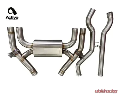 Active Autowerke Valved Rear Axle-back Exhaust for BMW F87 M2 Competition 2019+ - 11-067CB