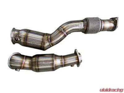 Active Autowerke Downpipes with Aflow CATs for BMW G80 M3, G82 M4, G87 M2 (2021-2025) - 11-085A