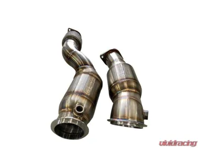Active Autowerke Downpipes with Aflow CATs for BMW G80 M3, G82 M4, G87 M2 (2021-2025) - 11-085A