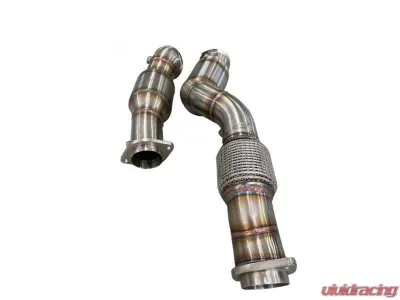 Active Autowerke Downpipes with Aflow CATs for BMW G80 M3, G82 M4, G87 M2 (2021-2025) - 11-085A