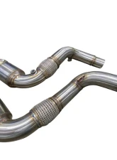 Active Autowerkes S63 N63 Aflow Catted Downpipes BMW X5 M | X6 M | X5 | X6 | 550i | 650i V8 2014+                                     - 11-041A - Image 2