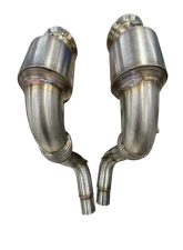 Active Autowerkes S63 N63 Aflow Catted Downpipes BMW X5 M | X6 M | X5 | X6 | 550i | 650i V8 2014+                                     - 11-041A - Image 3