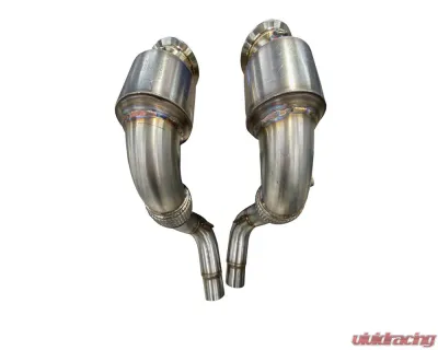 Active Autowerkes S63 N63 Aflow Catted Downpipes BMW X5 M | X6 M | X5 | X6 | 550i | 650i V8 2014+ - 11-041A