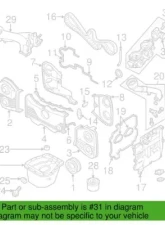 Subaru OEM Manifold Gasket Upper Subaru 2020-2021                                     - 14075AA161 - Image 4