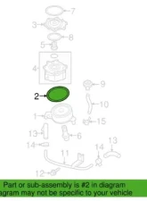 Subaru OEM Engine Oil Cooler Gasket Subaru 1998-2022                                     - 21370KA001 - Image 3