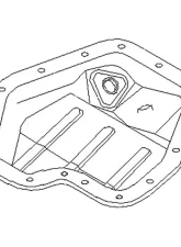 Subaru OEM Engine Oil Pan Subaru Impreza | Legacy | Outback | STI 2004-2005                                     - 11109aa131 - Image 3