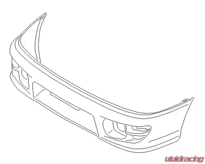 Subaru OEM Front Bumper Cover Subaru Impreza 1999 - 2001 - 57720FA280