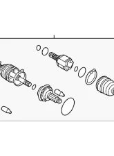 Subaru OEM Axle Assembly Subaru Forester 2003-2008                                     - 28321sa033 - Image 2
