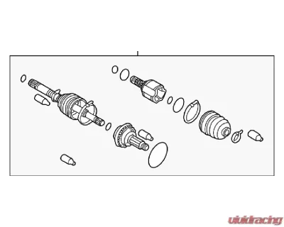 Subaru OEM Axle Assembly Subaru Forester 2003-2008 - 28321sa033