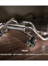 FI Exhaust Sport 200 Cell Downpipe Porsche 718 GT4 | Spyder OPF 2020+                                     - PH-718GT4F-HDNCAT - Image 6