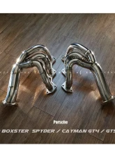 FI Exhaust Sport 200 Cell Downpipe Porsche 718 GT4 | Spyder OPF 2020+                                     - PH-718GT4F-HDNCAT - Image 6