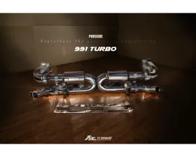 FI Exhaust Turbo Header for Porsche 991|991.2 Turbo 2013-2019, PH-991T-HDS2