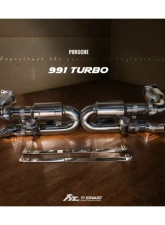 FI Exhaust Turbo Header for Porsche 991|991.2 Turbo 2013-2019, PH-991T-HDS2                                     - PH-991T-HDS2 - Image 6