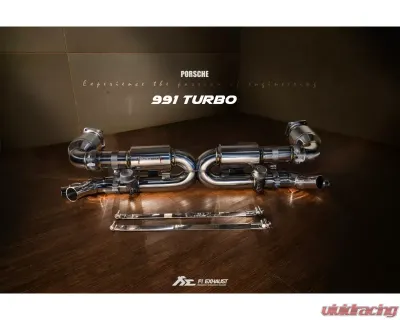 FI Exhaust Turbo Header for Porsche 991|991.2 Turbo 2013-2019, PH-991T-HDS2 - PH-991T-HDS2