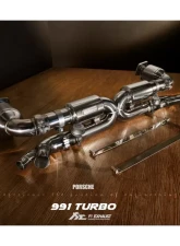 FI Exhaust Turbo Header for Porsche 991|991.2 Turbo 2013-2019, PH-991T-HDS2                                     - PH-991T-HDS2 - Image 2