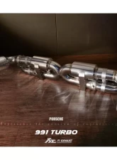 FI Exhaust Turbo Header for Porsche 991|991.2 Turbo 2013-2019, PH-991T-HDS2                                     - PH-991T-HDS2 - Image 3